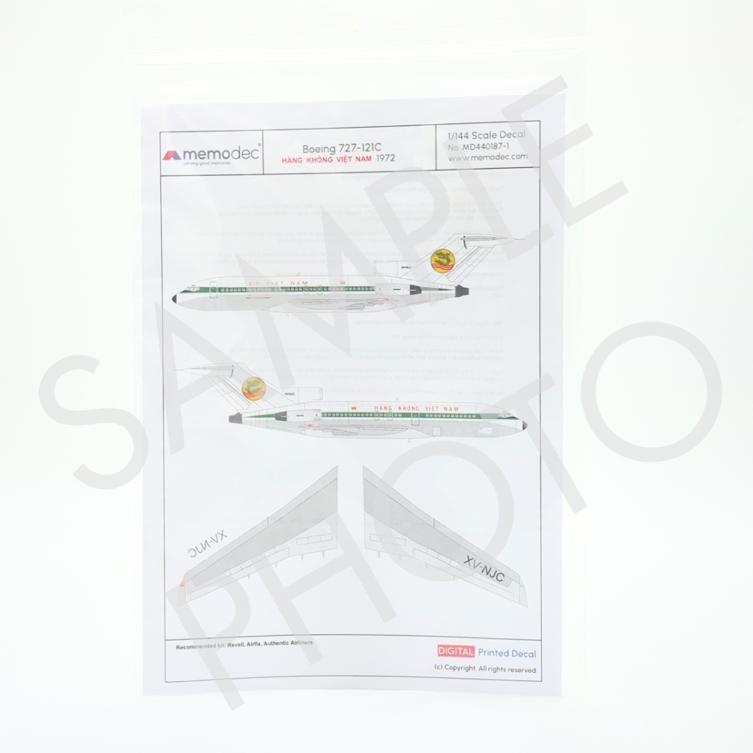 Douglas DC-3 (C-47) Ethiopian Airlines (1981) Decal