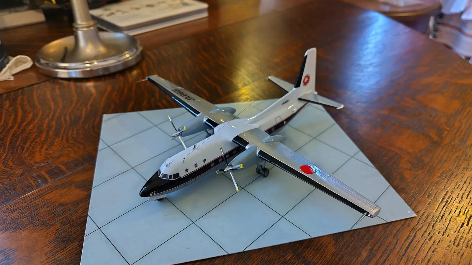 Fokker F27-200 All Nippon Airways ANA (1966), built by Toshitsugu Masuda (2)