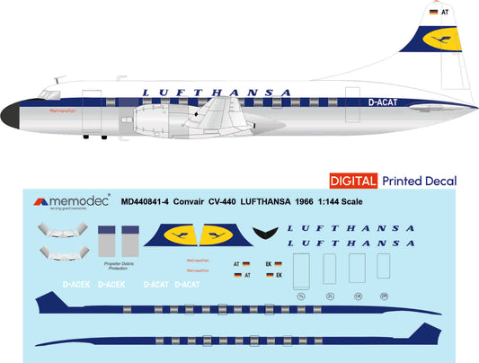 Convair CV-440 Metropolitan Lufthansa (1966)