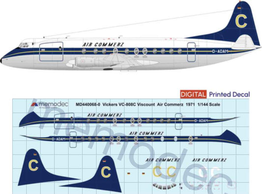 Vickers Viscount VC-808C Air Commerz (1971)