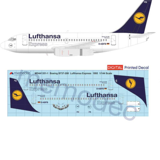 Boeing 737-200 Lufthansa Express (1995)