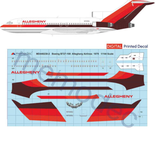 Boeing 727-100 Allegheny (1979)