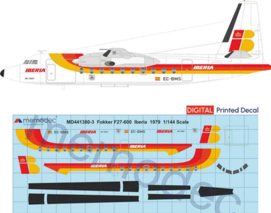 Fokker F27-600 Iberia (1979)