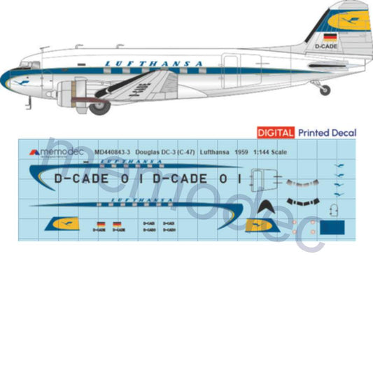 Douglas DC-3 (C-47) Lufthansa (1959)
