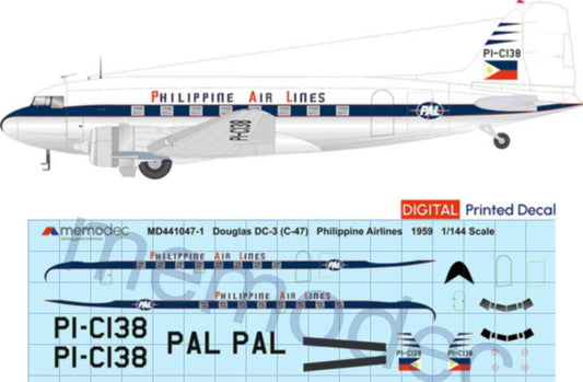 Douglas DC-3 Philippine Airlines (1959)
