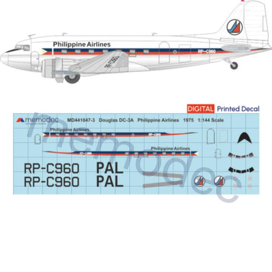 Douglas DC-3A Philippine Airlines (1975)