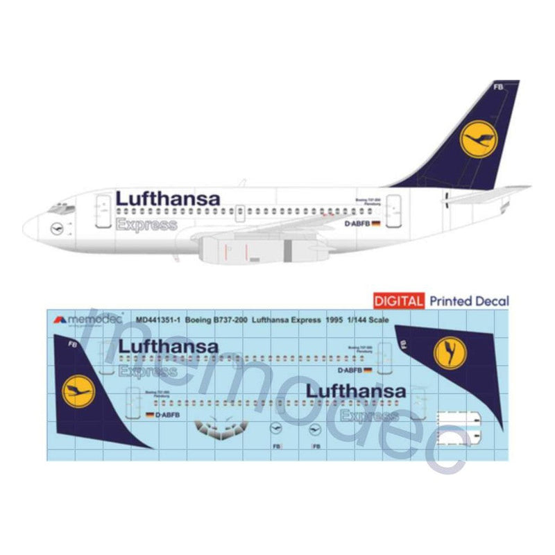 Boeing 737-200 Lufthansa Express (1995)