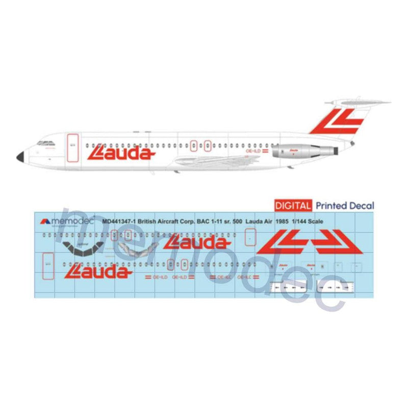 BAC 1-11 sr.500 Lauda Air (1985)