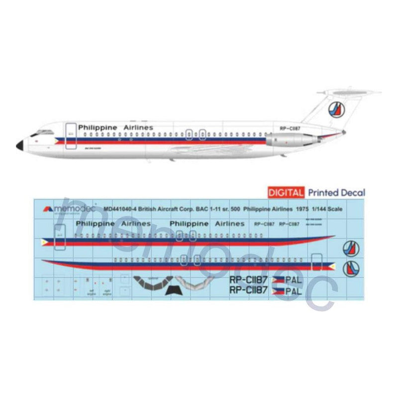 BAC 1-11 sr.500 Philippine Airlines (1975)