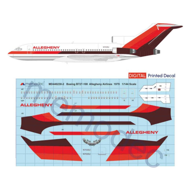 Boeing 727-100 Allegheny (1979)