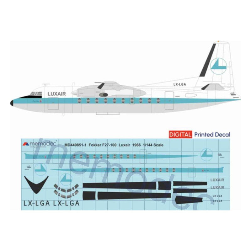 Fokker F27-100 Luxair (1966)
