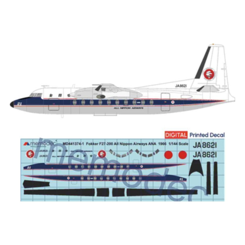 Fokker F27-200 All Nippon Airways ANA (1966)