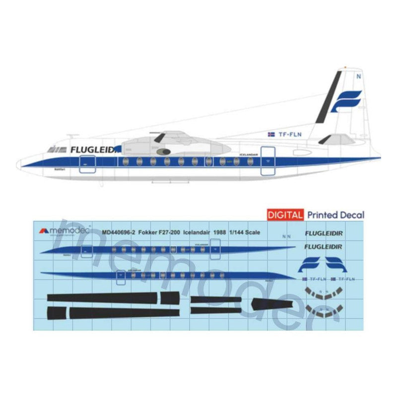 Fokker F27-200 Icelandair (1988)