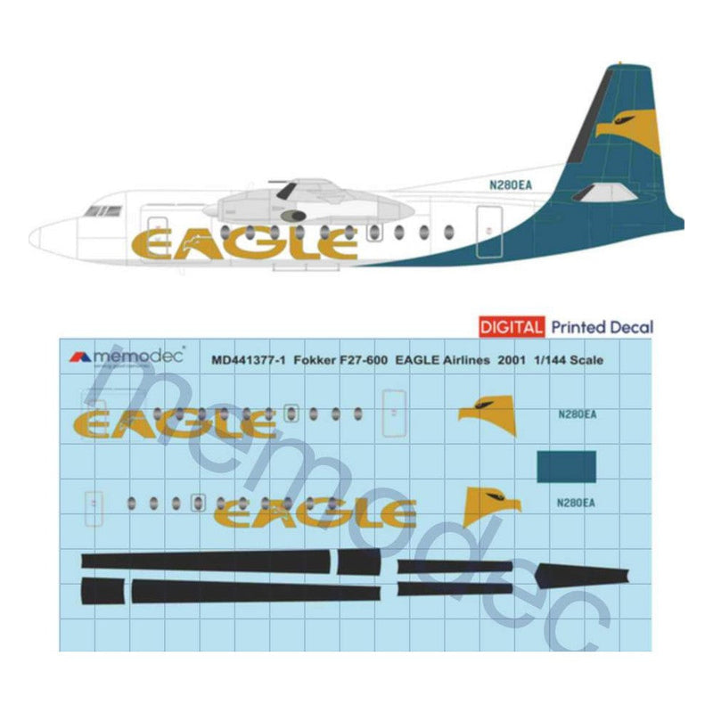 Fokker F27-600 Eagle Airlines (2001)