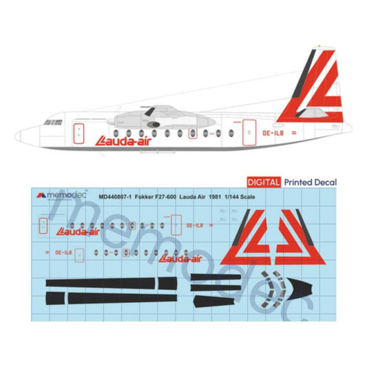 Fokker F27-600 Lauda Air (1981)