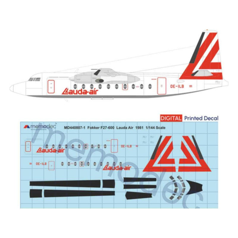 Fokker F27-600 Lauda Air (1981)