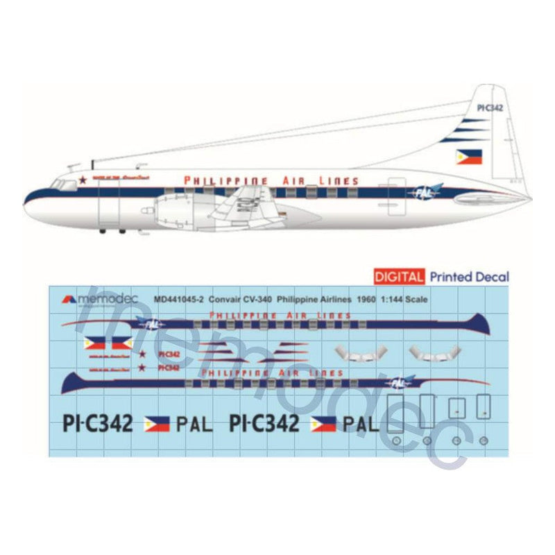 Convair CV-340 Philippine Airlines (1960)