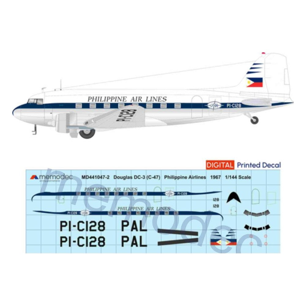 Douglas DC-3 (C-47) Philippine Airlines (1967)