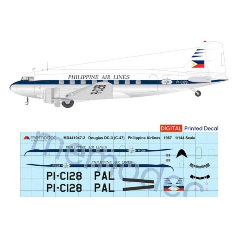 Douglas DC-3 (C-47) Philippine Airlines (1967)