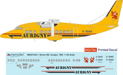 Shorts 360 Aurigny (1995) - Memodec