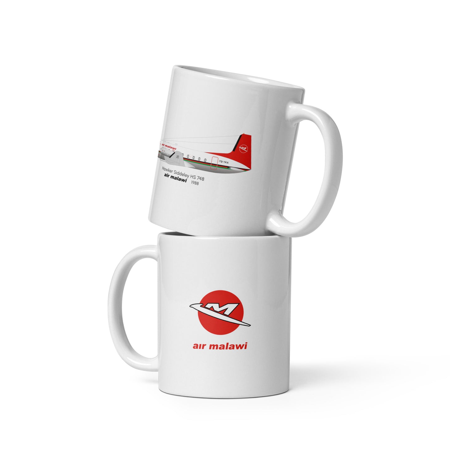 Hawker Siddeley HS-748 Air Malawi (1988) Mug